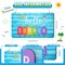 Hello Summer Door Sign Colorful Ice Lollipop Summer Sign for Front Door Welcome Decoration Plaque Hanging Sign for Farmhouse Home Door Wall Porch Indoor Outdoor,10 x 5.5 Inch